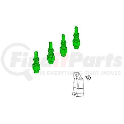 68576776AA by MOPAR - Diesel Glow Plug - For 2014-2017 Ram