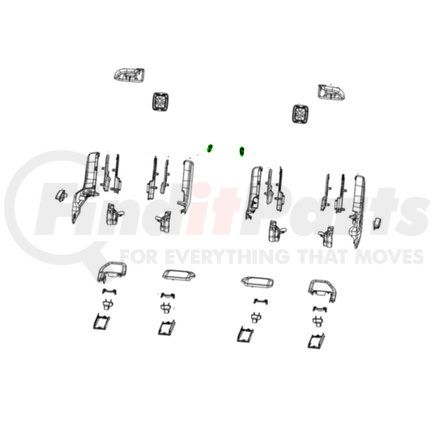 6TM67TX7AA by MOPAR - Seat Armrest Fill Plug - Left or Right