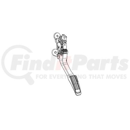 68360648AC by MOPAR - Accelerator Pedal