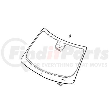 68576492AA by MOPAR - Rain Sensor