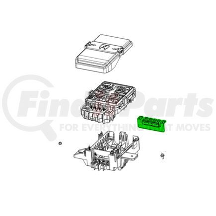 68500872AA by MOPAR - Power Distribution Block Fuse