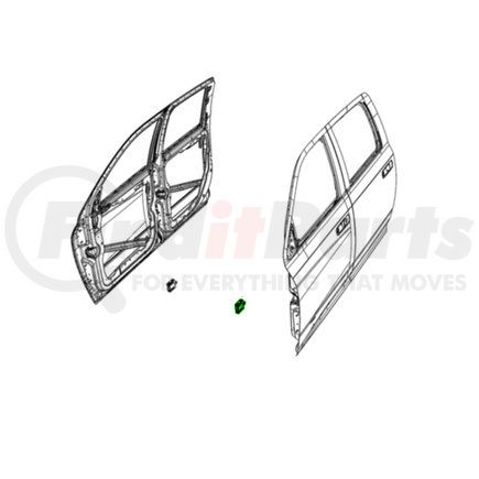 68569321AA by MOPAR - Door Control Module - Left, For 2022 Ram