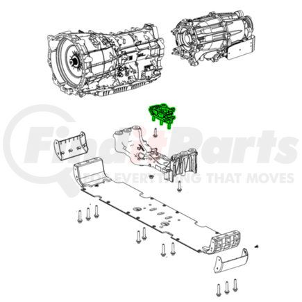 68576055AA by MOPAR - Transmission Mount Isolator