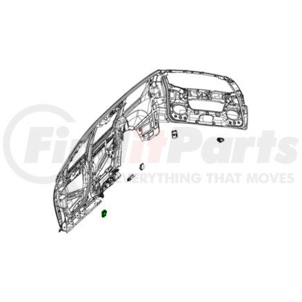 68569328AA by MOPAR - Door Control Module - Front, Right