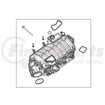 68190715AD by MOPAR - Engine Intake Manifold Kit