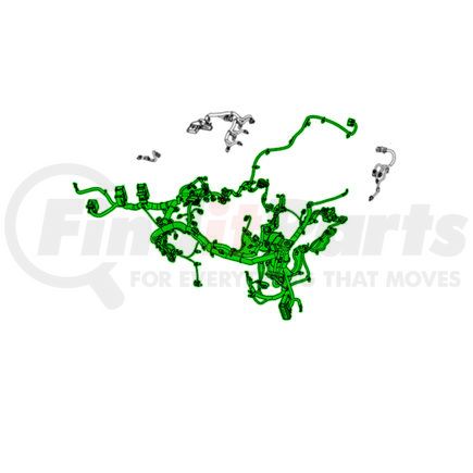 68538366AB by MOPAR - Engine Wiring Harness - For 2022 Ram 1500 Classic