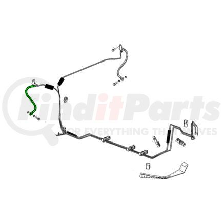 04854454AL by MOPAR - Air Brake Hose - Rear