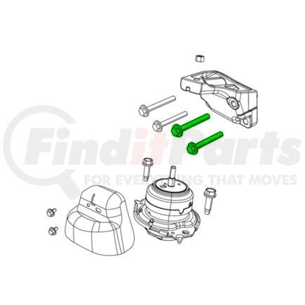 06513777AA by MOPAR - Bolt - Hex, For 2023 Dodge Durango