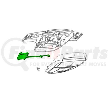 68566130AC by MOPAR - Intrusion Module Sensor