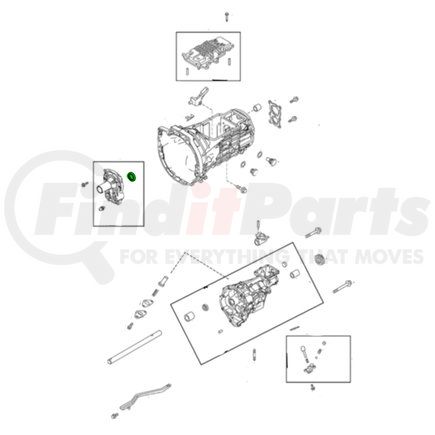 68317394AA by MOPAR - Automatic Transmission Input Shaft Seal - For 2017-2019 Fiat 124 Spider