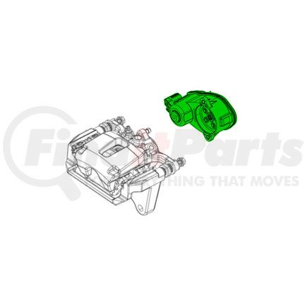 68412361AC by MOPAR - Parking Brake Actuator - Left