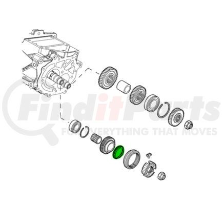 68136850AA by MOPAR - Transfer Case Shift Mode Synchronizer Blocking Ring - 5Th Section, 2012-2017 Fiat 500, For 2012-2017 Fiat 500