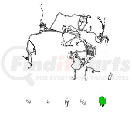 68200490AA by MOPAR - Multi-Purpose Relay Kit