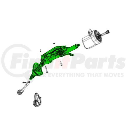 68230457AA by MOPAR - Steering Column