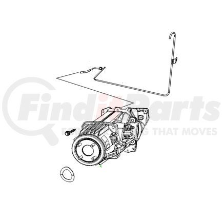 MN132055 by MOPAR - Transfer Case Output Shaft Seal