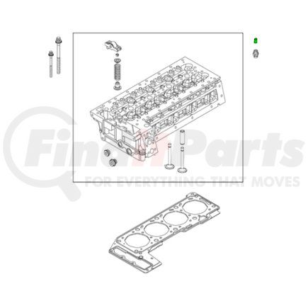 68117069AA by MOPAR - Engine Cylinder Head Dowel Pin - For 2014-2017 Ram