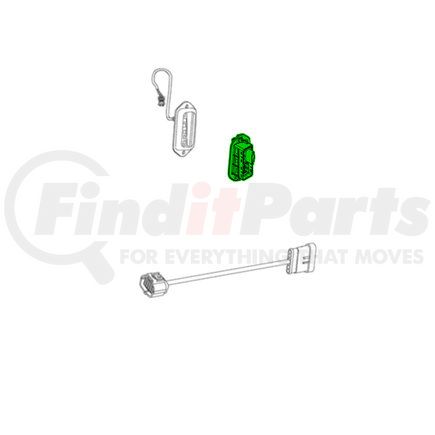 68266192AA by MOPAR - Door Contact Connector - Left, For 2015-2022 Ram ProMaster City