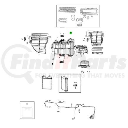 68373305AA by MOPAR - HVAC Unit Case Screw