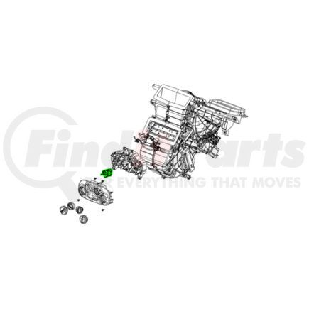 68101156AA by MOPAR - Rotary Type Switch - For 2012-2017 Fiat 500