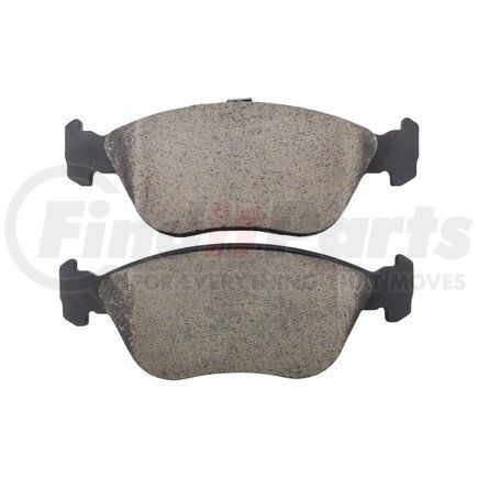 1001-0783M by MPA ELECTRICAL - Quality-Built Premium Disc Brake Pad Set - Semi-Metallic, with Hardware