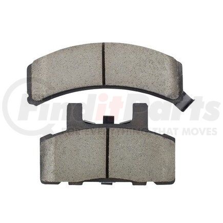 1001-0789M by MPA ELECTRICAL - Quality-Built Premium Disc Brake Pad Set - Semi-Metallic, with Hardware