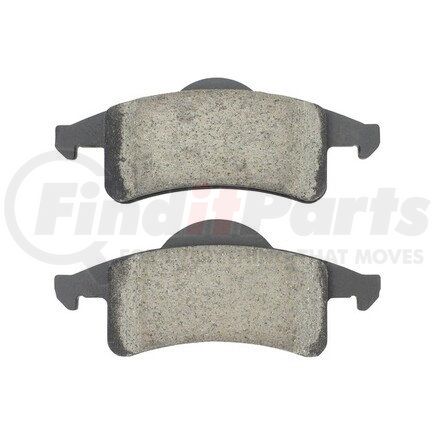 1001-0791M by MPA ELECTRICAL - Quality-Built Premium Semi-Metallic Brake Pads w/ Hardware