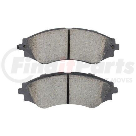 1001-0797C by MPA ELECTRICAL - Quality-Built Premium Ceramic Brake Pads w/ Hardware