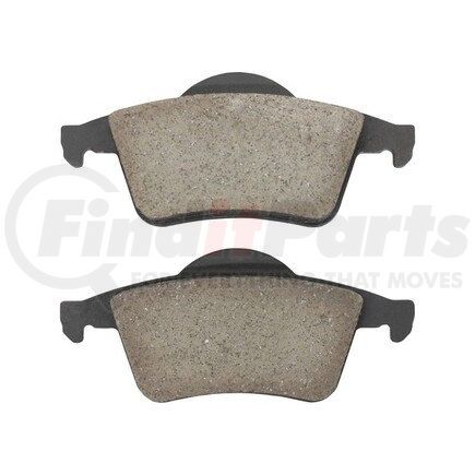 1001-0795M by MPA ELECTRICAL - Quality-Built Premium Semi-Metallic Brake Pads w/ Hardware