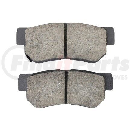 1001-0813C by MPA ELECTRICAL - Quality-Built Disc Brake Pad, Premium, Ceramic, with Hardware