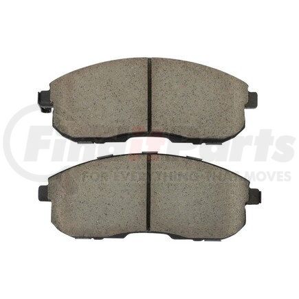 1001-0815C by MPA ELECTRICAL - Quality-Built Premium Ceramic Brake Pads w/ Hardware