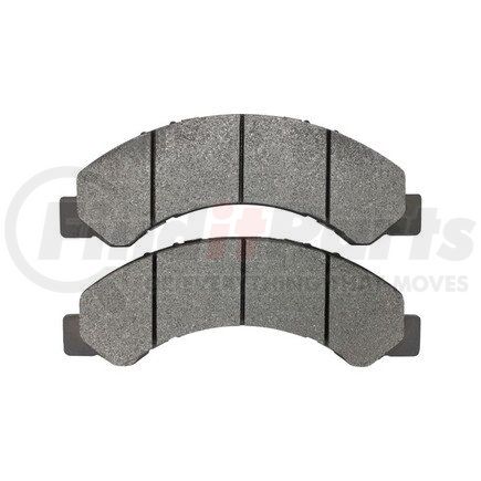 1001-0825M by MPA ELECTRICAL - Quality-Built Premium Disc Brake Pad Set - Semi-Metallic, with Hardware