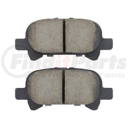 1001-0828C by MPA ELECTRICAL - Quality-Built Premium Ceramic Brake Pads w/ Hardware