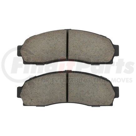 1001-0833C by MPA ELECTRICAL - Quality-Built Premium Ceramic Brake Pads w/ Hardware