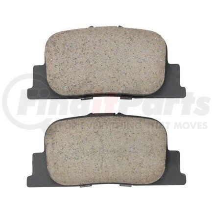 1001-0835C by MPA ELECTRICAL - Quality-Built Disc Brake Pad, Premium, Ceramic, with Hardware