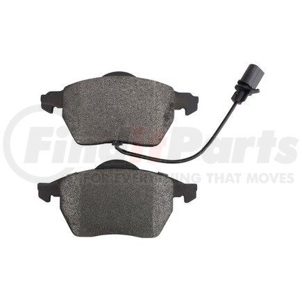 1001-0840M by MPA ELECTRICAL - Quality-Built Premium Disc Brake Pad Set - Semi-Metallic, with Hardware