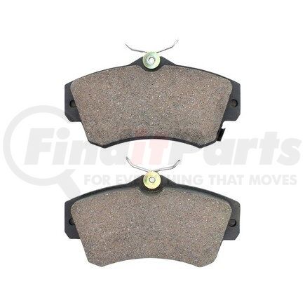 1001-0841AM by MPA ELECTRICAL - Quality-Built Premium Semi-Metallic Brake Pads w/ Hardware