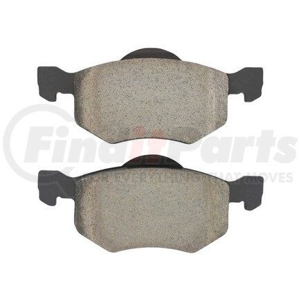 1001-0843C by MPA ELECTRICAL - Quality-Built Premium Ceramic Brake Pads w/ Hardware