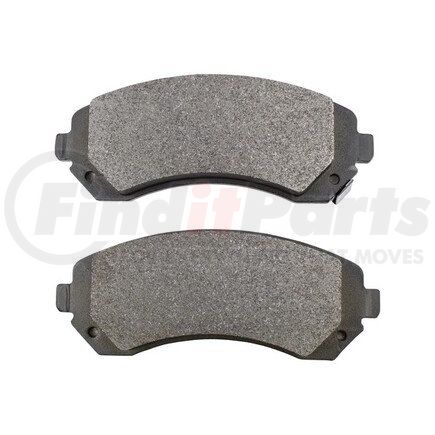 1001-0844M by MPA ELECTRICAL - Quality-Built Premium Disc Brake Pad Set - Semi-Metallic, with Hardware