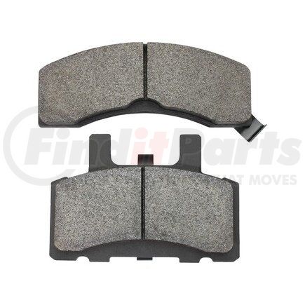 1001-0845M by MPA ELECTRICAL - Quality-Built Premium Disc Brake Pad Set - Semi-Metallic, with Hardware