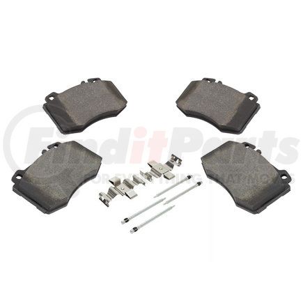 1001-0847CM by MPA ELECTRICAL - Quality-Built Premium Semi-Metallic Brake Pads w/ Hardware