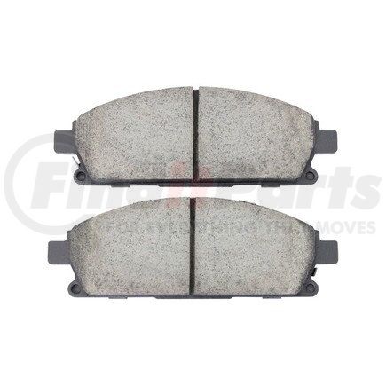 1001-0855M by MPA ELECTRICAL - Quality-Built Premium Disc Brake Pad Set - Semi-Metallic, with Hardware