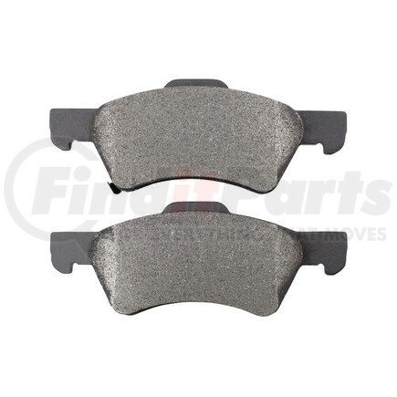 1001-0857M by MPA ELECTRICAL - Quality-Built Premium Disc Brake Pad Set - Semi-Metallic, with Hardware