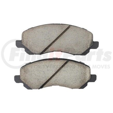 1001-0866C by MPA ELECTRICAL - Quality-Built Premium Ceramic Brake Pads w/ Hardware