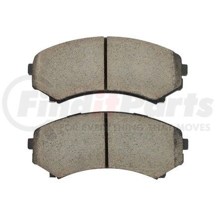 1001-0867C by MPA ELECTRICAL - Quality-Built Premium Ceramic Brake Pads w/ Hardware