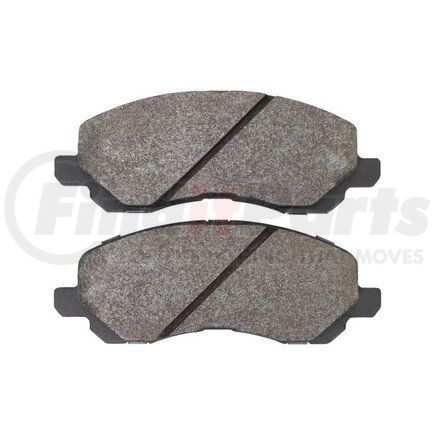 1001-0866M by MPA ELECTRICAL - Quality-Built Premium Semi-Metallic Brake Pads w/ Hardware