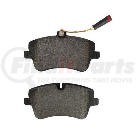 1001-0872M by MPA ELECTRICAL - Quality-Built Premium Disc Brake Pad Set - Semi-Metallic, with Hardware