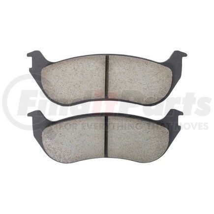 1001-0881M by MPA ELECTRICAL - Quality-Built Premium Semi-Metallic Brake Pads w/ Hardware