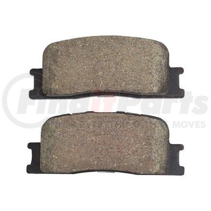 1001-0885AC by MPA ELECTRICAL - Quality-Built Disc Brake Pad, Premium, Ceramic, with Hardware