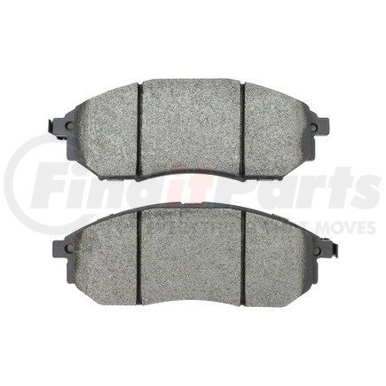 1001-0888AC by MPA ELECTRICAL - Quality-Built Disc Brake Pad, Premium, Ceramic, with Hardware