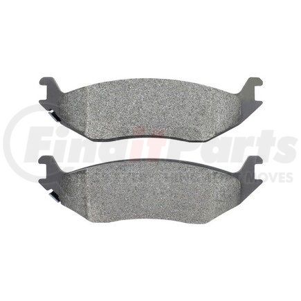 1001-0898M by MPA ELECTRICAL - Quality-Built Premium Disc Brake Pad Set - Semi-Metallic, with Hardware